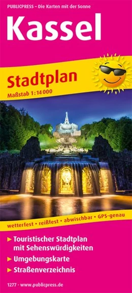 Abbildung von Kassel. Stadtplan 1:14 000 | 1. Auflage | 2018 | beck-shop.de
