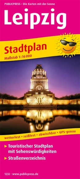 Abbildung von Leipzig. Stadtplan 1:16 000 | 1. Auflage | 2017 | beck-shop.de