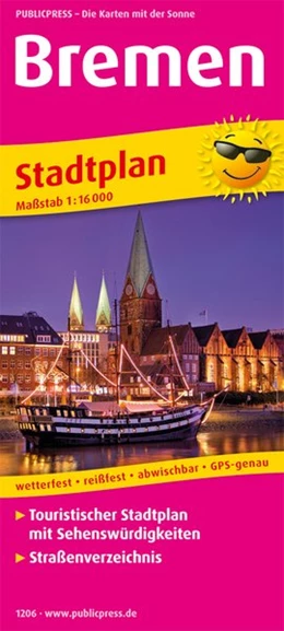 Abbildung von Bremen. Stadtplan 1:16 000 | 1. Auflage | 2017 | beck-shop.de