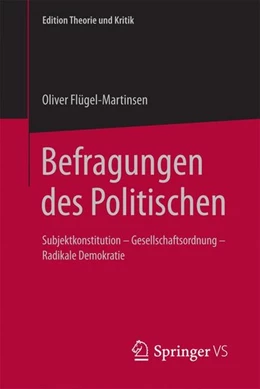 Abbildung von Flügel-Martinsen | Befragungen des Politischen | 1. Auflage | 2016 | beck-shop.de