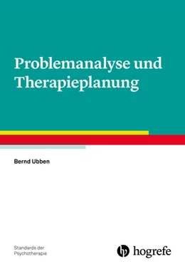 Abbildung von Ubben | Problemanalyse und Therapieplanung | 1. Auflage | 2017 | Band 2 | beck-shop.de