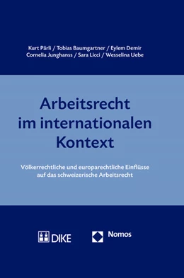 Abbildung von Pärli / Baumgartner | Arbeitsrecht im internationalen Kontext | 1. Auflage | 2017 | beck-shop.de