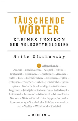 Abbildung von Olschansky | Täuschende Wörter | 1. Auflage | 2017 | beck-shop.de