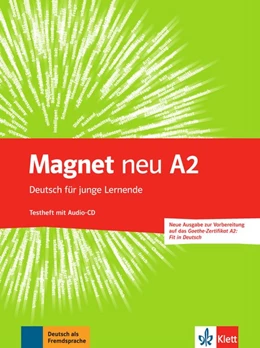 Abbildung von Motta / Esterl | Magnet neu A2. Testheft + Audio-CD (Goethe-Zertifikat A2: Fit in Deutsch) | 1. Auflage | 2017 | beck-shop.de