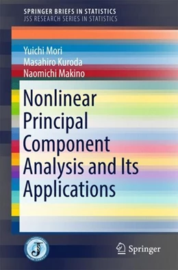 Abbildung von Mori / Kuroda | Nonlinear Principal Component Analysis and Its Applications | 1. Auflage | 2016 | beck-shop.de