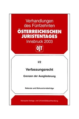 Abbildung von Verfassungsrecht - Grenzen der Ausgliederung | 1. Auflage | 2005 | beck-shop.de