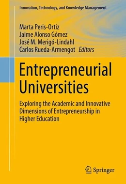 Abbildung von Peris-Ortiz / Gómez | Entrepreneurial Universities | 1. Auflage | 2016 | beck-shop.de