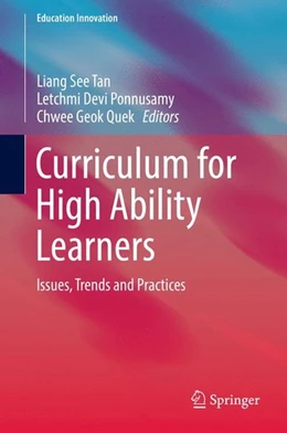 Abbildung von Tan / Ponnusamy | Curriculum for High Ability Learners | 1. Auflage | 2016 | beck-shop.de