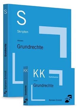 Abbildung von Altevers / Sommer | Skript Grundrechte + Karteikarten Grundrechte • Set
 | 1. Auflage | | beck-shop.de