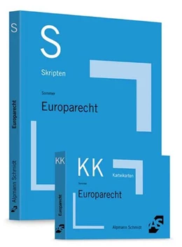 Abbildung von Sommer | Skript Europarecht + Karteikarten Europarecht • Set
 | 1. Auflage | | beck-shop.de