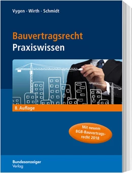 Abbildung von Vygen / Wirth | Bauvertragsrecht | 8. Auflage | 2018 | beck-shop.de