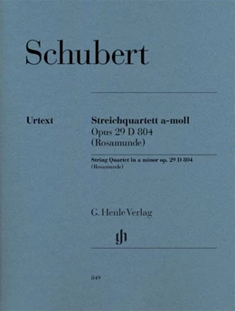 Abbildung von Schubert / Voss | Streichquartett a-moll op. 29 D 804 