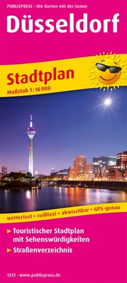 Abbildung von Düsseldorf. Stadtplan 1:16 000 | 1. Auflage | 2017 | beck-shop.de