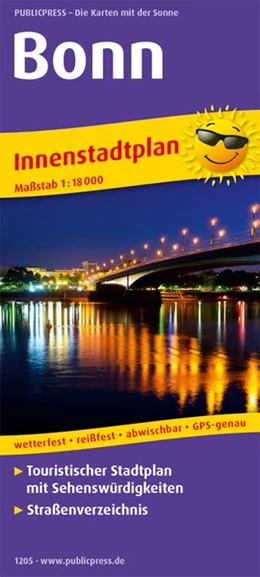 Abbildung von Bonn. Innenstadtplan 1 : 18 000 | 1. Auflage | 2017 | beck-shop.de