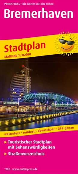 Abbildung von Bremerhaven. Stadtplan 1 : 16 000 | 1. Auflage | 2017 | beck-shop.de