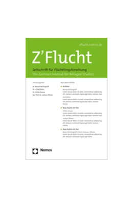 Abbildung von Z'Flucht - Zeitschrift für Flüchtlingsforschung | 2. Auflage | 2025 | beck-shop.de