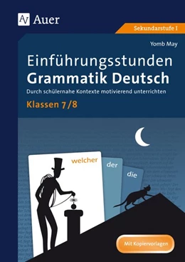 Abbildung von May | Einführungsstunden Grammatik Deutsch Klassen 7-8 | 1. Auflage | 2016 | beck-shop.de