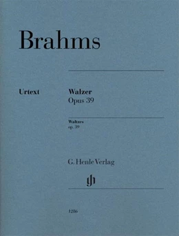 Abbildung von Brahms / Eich | Brahms, Johannes - Waltzes op. 39 | 1. Auflage | 2015 | beck-shop.de