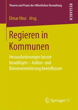 Abbildung von Hinz | Regieren in Kommunen | 1. Auflage | 2017 | beck-shop.de