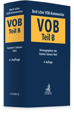 Abbildung von Ganten / Jansen | Beck'scher VOB-Kommentar: VOB Teil B | 4. Auflage | 2023 | beck-shop.de