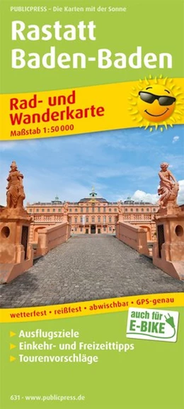 Abbildung von Baden-Baden. Rad- und Wanderkarte 1 :50 000 | 2. Auflage | 2017 | beck-shop.de