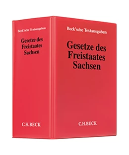 Abbildung von Gesetze des Freistaates Sachsen | 84. Auflage | 2024 | beck-shop.de