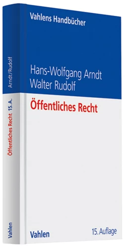 Abbildung von Arndt / Rudolf | Öffentliches Recht | 15. Auflage | 2007 | beck-shop.de