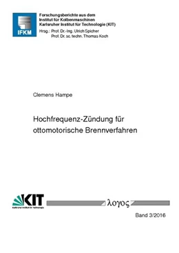 Abbildung von Hampe | Hochfrequenz-Zündung für ottomotorische Brennverfahren | 1. Auflage | 2016 | 3/2016 | beck-shop.de