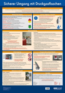 Abbildung von Roth / Rupp | Wandtafel Sicherer Umgang mit Druckgasflaschen | 1. Auflage | 2017 | beck-shop.de