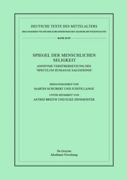 Abbildung von Schubert / Lange | Spiegel der menschlichen Seligkeit | 1. Auflage | 2025 | beck-shop.de