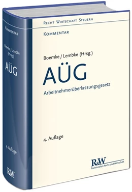 Abbildung von Boemke / Lembke (Hrsg.) | AÜG - Arbeitnehmerüberlassungsgesetz | 4. Auflage | 2025 | beck-shop.de