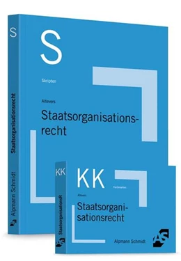 Abbildung von Altevers | Skript Staatsorganisationsrecht + Karteikarten Staatsorganisationsrecht • Set | 1. Auflage | | beck-shop.de