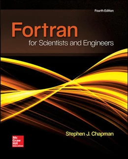 Abbildung von Chapman | FORTRAN FOR SCIENTISTS & ENGINEERS | 4. Auflage | 2017 | beck-shop.de