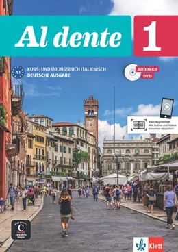 Abbildung von Al dente 1 (A1). Deutsche Ausgabe. Kurs- und Übungsbuch + Audio-CD + DVD | 1. Auflage | 2017 | beck-shop.de