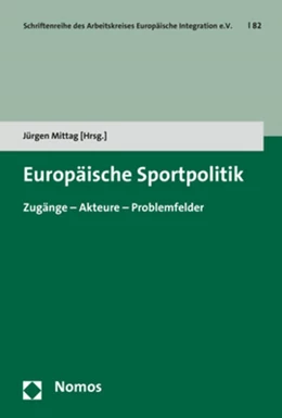 Abbildung von Mittag | Europäische Sportpolitik | 1. Auflage | 2018 | 82 | beck-shop.de