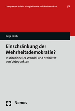 Abbildung von Heeß | Einschränkung der Mehrheitsdemokratie? | 1. Auflage | 2017 | beck-shop.de