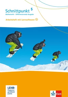 Abbildung von Schnittpunkt Mathematik. 5. Klasse. Arbeitsheft mit Lösungsheft und Lernsoftware. Differenzierende Ausgabe ab 2017 | 1. Auflage | 2017 | beck-shop.de