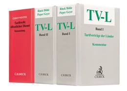 Abbildung von Rinck/Böhle/Pieper/Geyer, TV-L + Cerff/Winter, Tarifrecht öffentlicher Dienst • Set | 1. Auflage | | beck-shop.de