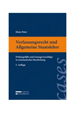 Abbildung von Poier | Verfassungsrecht und Allgemeine Staatslehre | 5. Auflage | 2025 | beck-shop.de