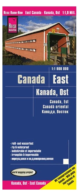 Abbildung von Reise Know-How Landkarte Kanada Ost 1 : 1.900.000 | 5. Auflage | 2017 | beck-shop.de