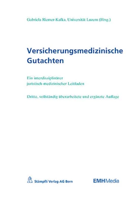 Abbildung von Riemer-Kafka | Versicherungsmedizinische Gutachten | 3. Auflage | 2017 | beck-shop.de