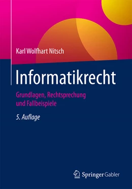 Abbildung von Nitsch | Informatikrecht | 5. Auflage | 2017 | beck-shop.de