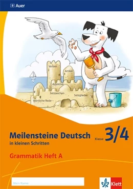 Abbildung von Meilensteine. Deutsch Grammatik Heft A Klasse 3/4 Ausgabe ab 2017 | 1. Auflage | 2017 | beck-shop.de