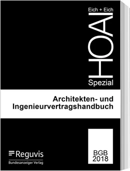 Abbildung von Eich / Eich | Architekten- und Ingenieurverträge | 3. Auflage | 2019 | beck-shop.de