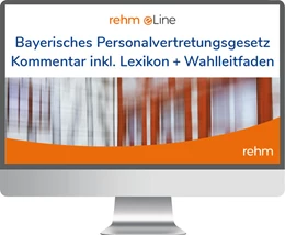 Abbildung von Bayerisches Personalvertretungsgesetz inkl. Lexikon Personalvertretungsrecht • Online | 1. Auflage | | beck-shop.de