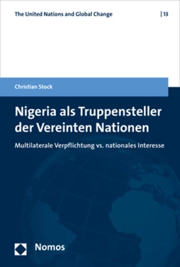 Abbildung von Stock | Nigeria als Truppensteller der Vereinten Nationen | 1. Auflage | 2017 | beck-shop.de