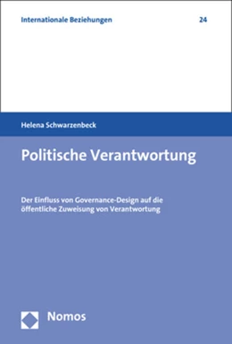 Abbildung von Schwarzenbeck | Politische Verantwortung | 1. Auflage | 2017 | 24 | beck-shop.de