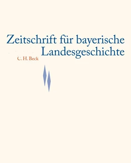 Abbildung von Zeitschrift für bayerische Landesgeschichte Band 80 Heft 1/2017 | 1. Auflage | 2017 | beck-shop.de