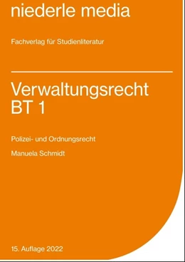 Abbildung von Schmidt | Einführung in das Verwaltungsrecht BT 1 | 10. Auflage | 2022 | beck-shop.de