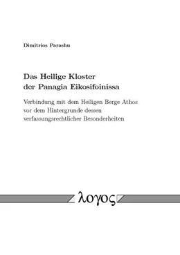 Abbildung von Parashu | Das Heilige Kloster der Panagia Eikosifoinissa | 1. Auflage | 2017 | beck-shop.de